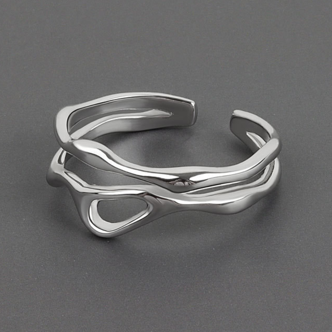 Argent Art Ring