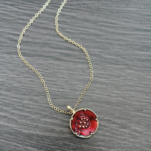 Romantic Rose Necklace