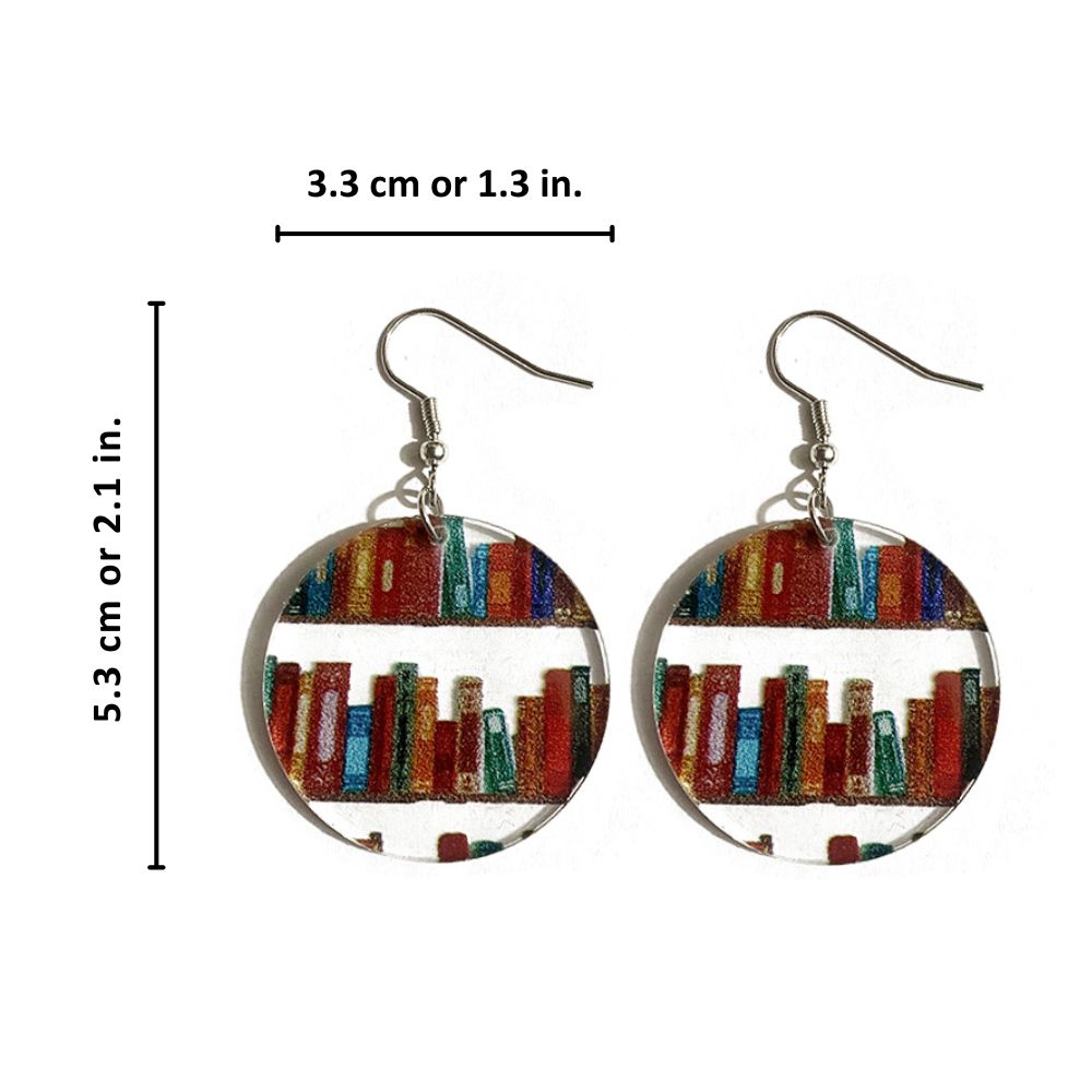 Booklover earrings