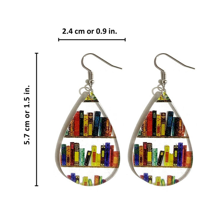 Booklover earrings