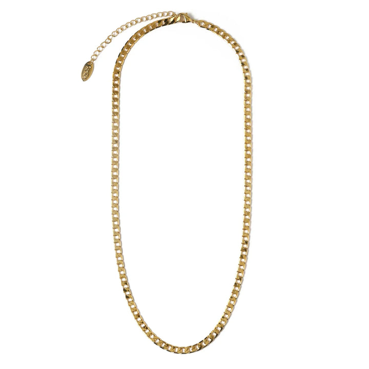 Flat Link Chain Necklace