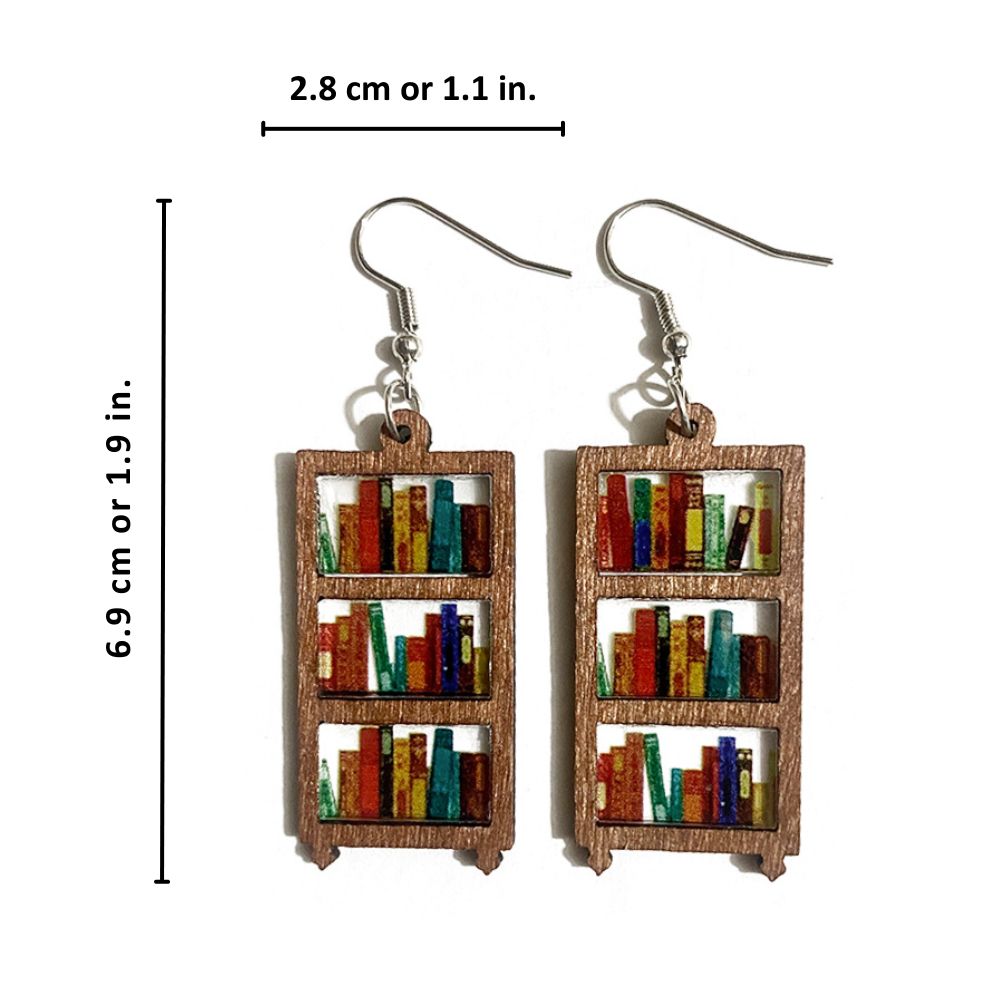 Booklover earrings