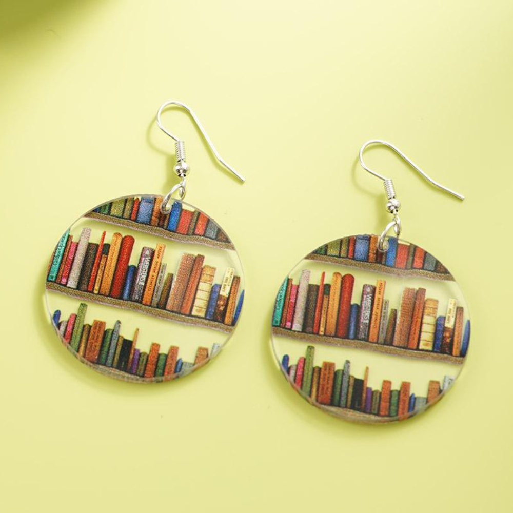 Booklover earrings