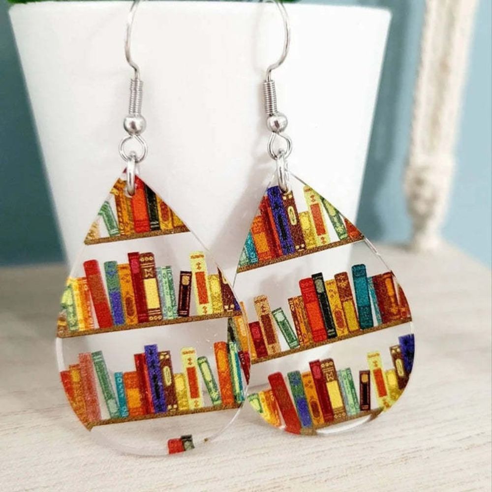 Booklover earrings