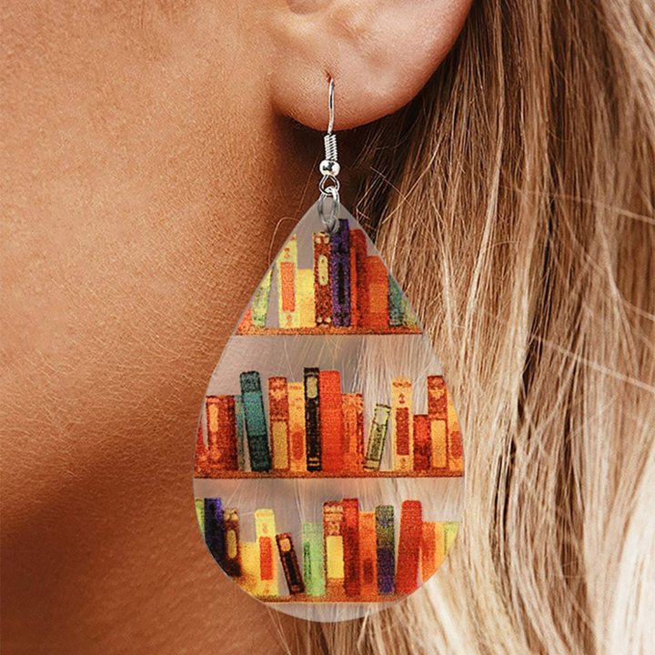 Booklover earrings