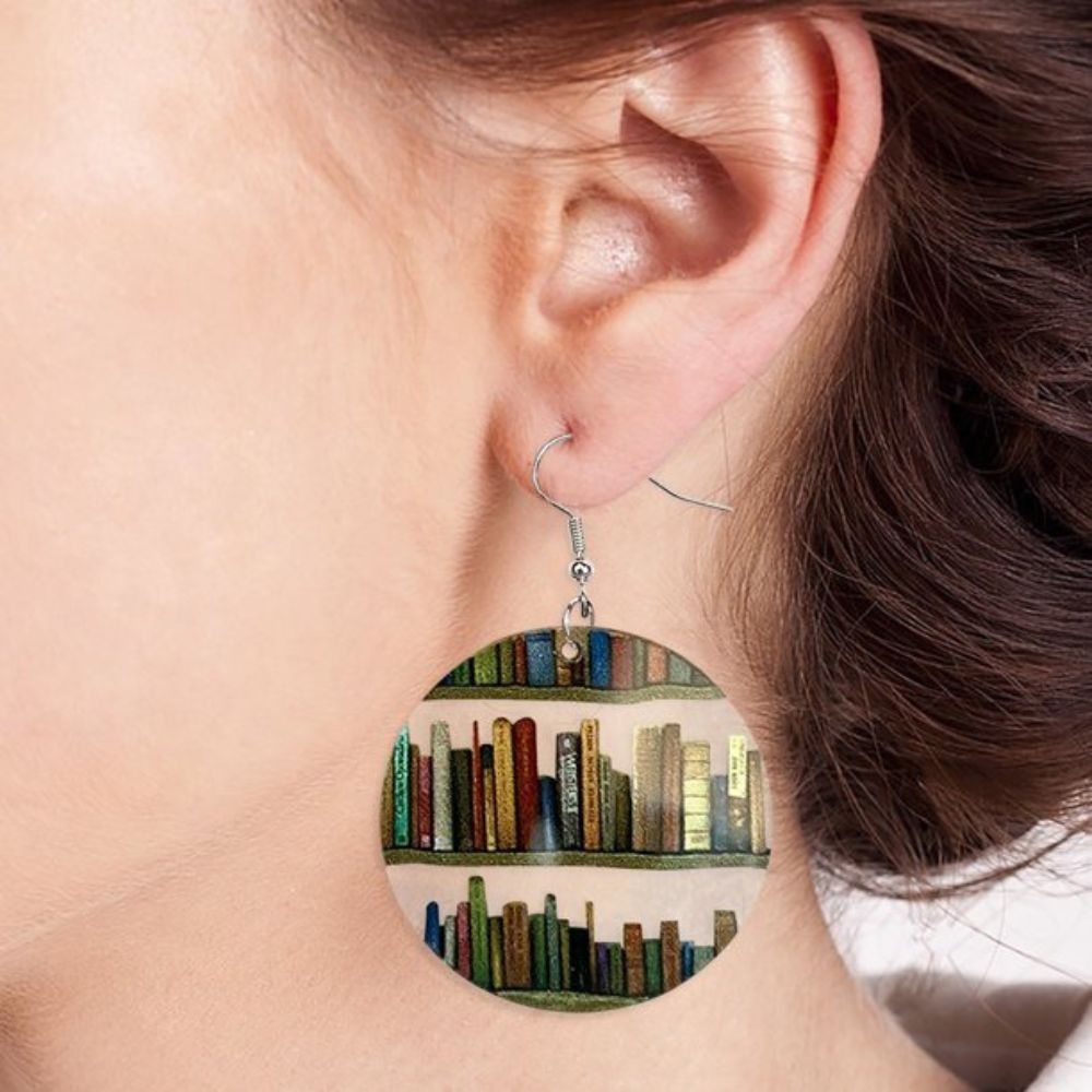 Booklover earrings