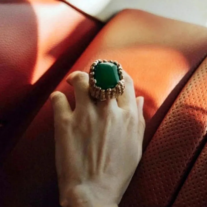 Square Resin Ring