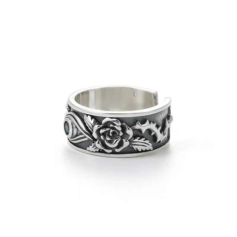 Eye Vintage Adjustable Ring Handmade