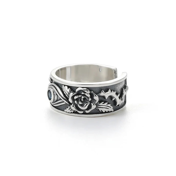 Eye Vintage Adjustable Ring Handmade