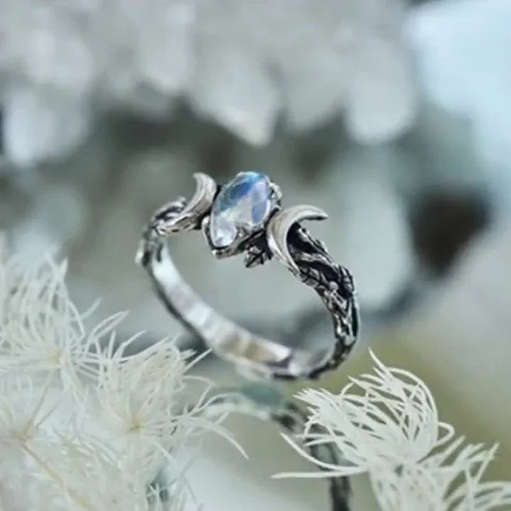 Bohemian Moonstone Ring