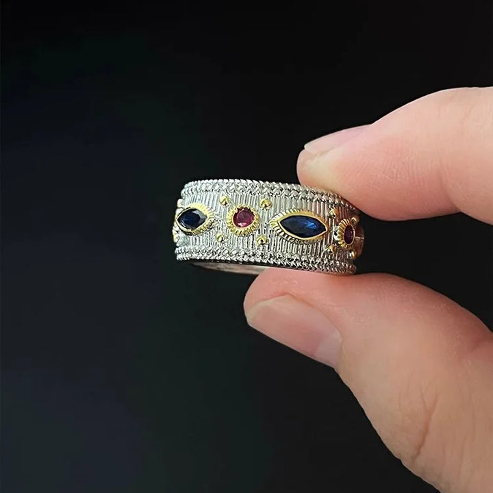 Fine stone Ring 925 Sterling Silver