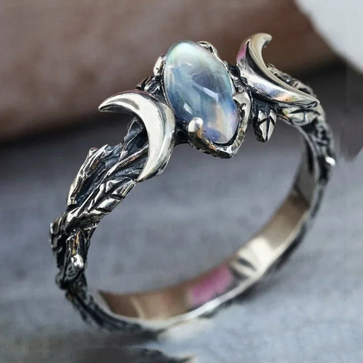 Bohemian Moonstone Ring