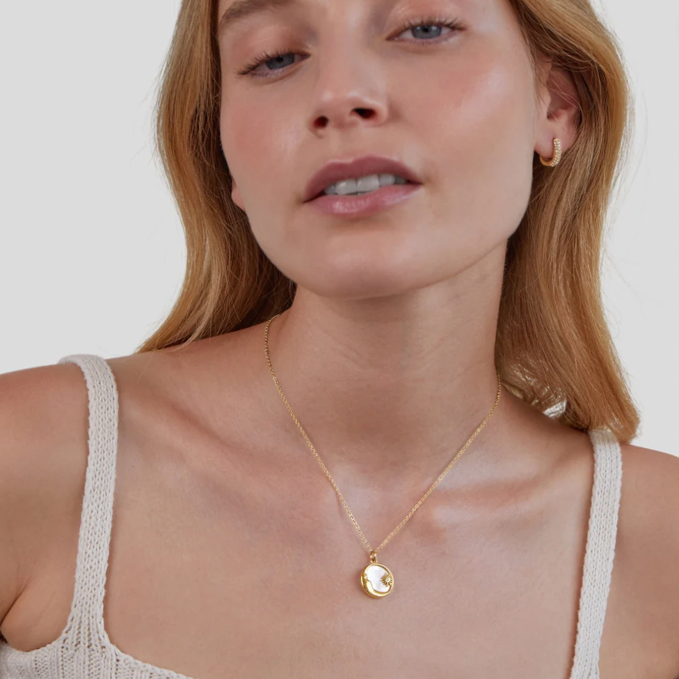 Moon & Star Necklace