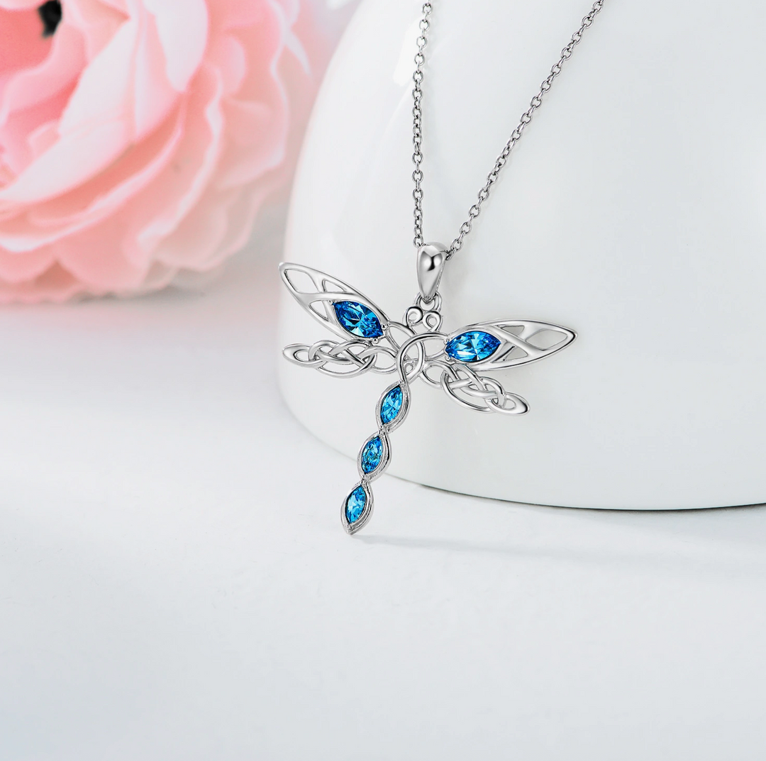 Papillon Crystal Stone Necklace