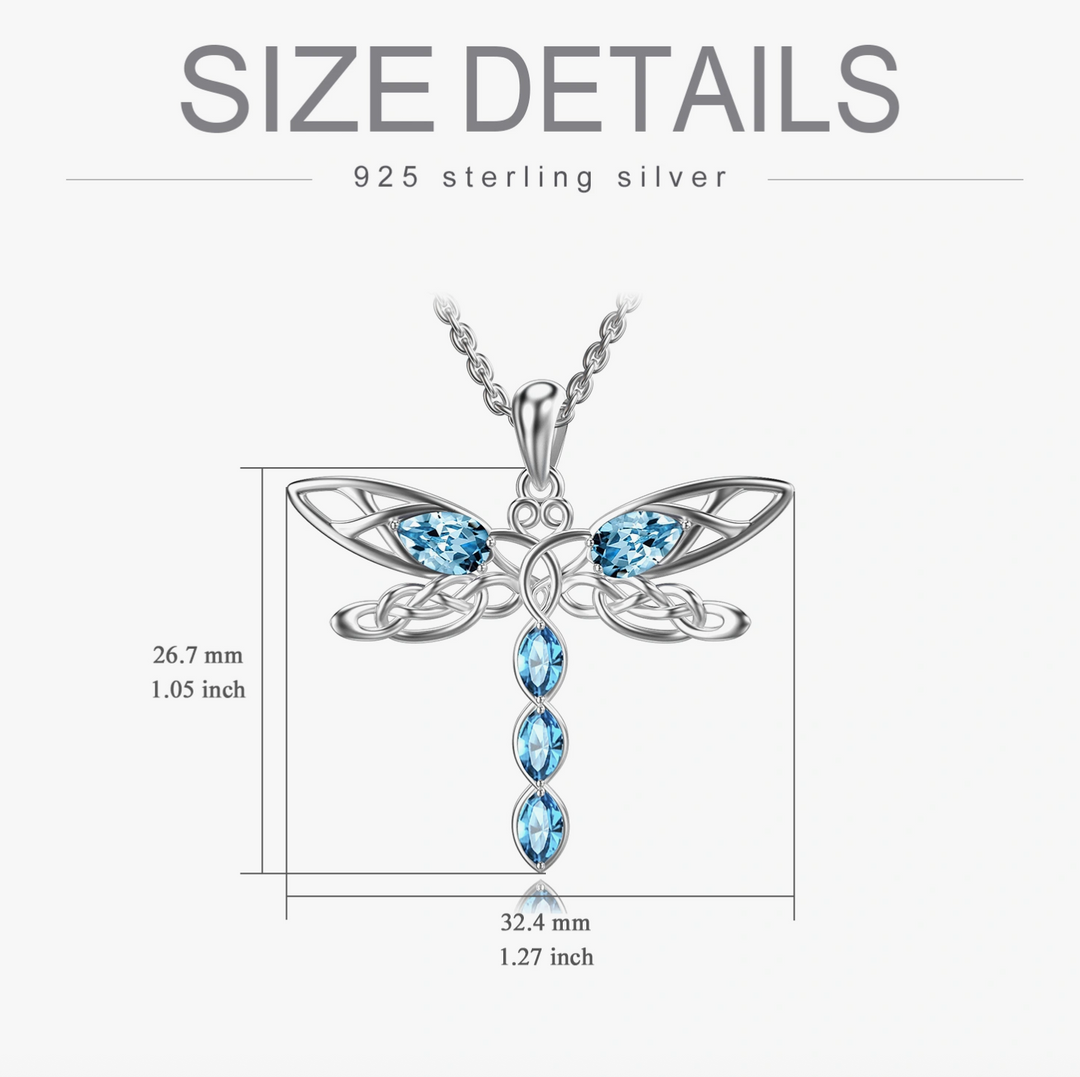 Papillon Crystal Stone Necklace