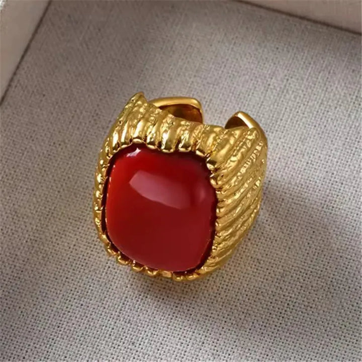 Square Resin Ring