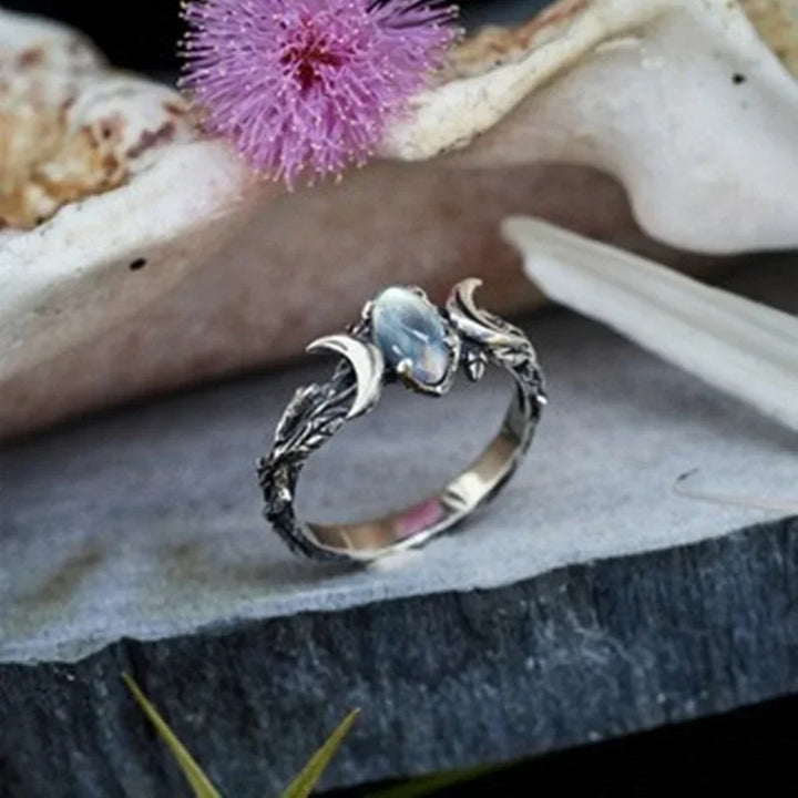 Bohemian Moonstone Ring