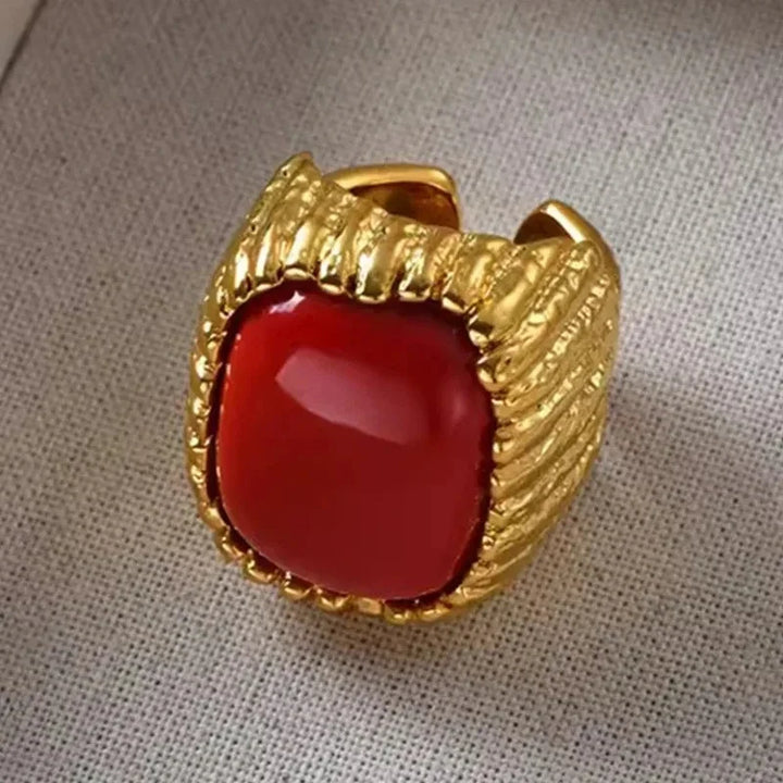 Square Resin Ring