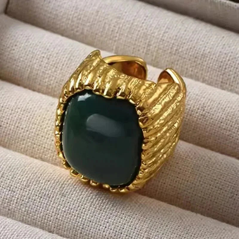 Square Resin Ring