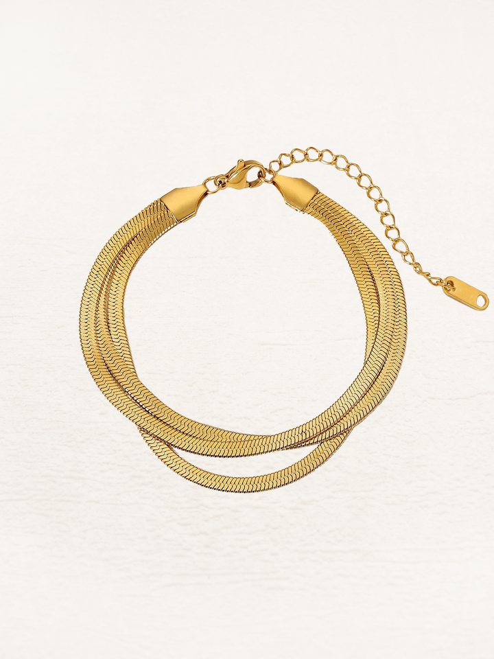 Three Double Snake Chain