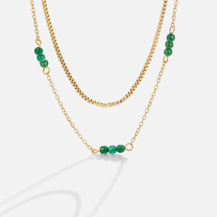 Green Stone Necklace