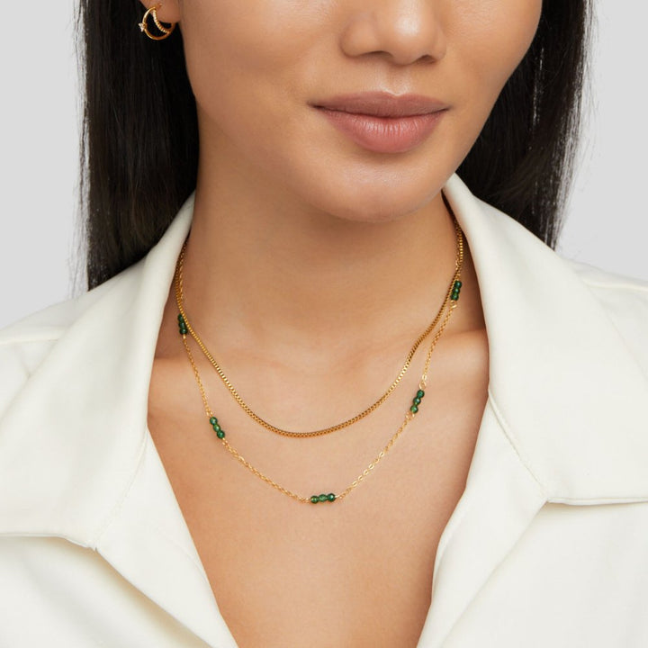 Green Stone Necklace