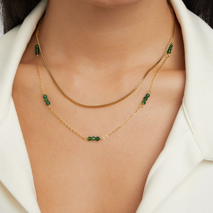 Green Stone Necklace