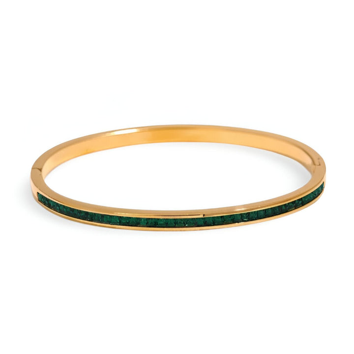 Color Diamond in Gold Bracelet