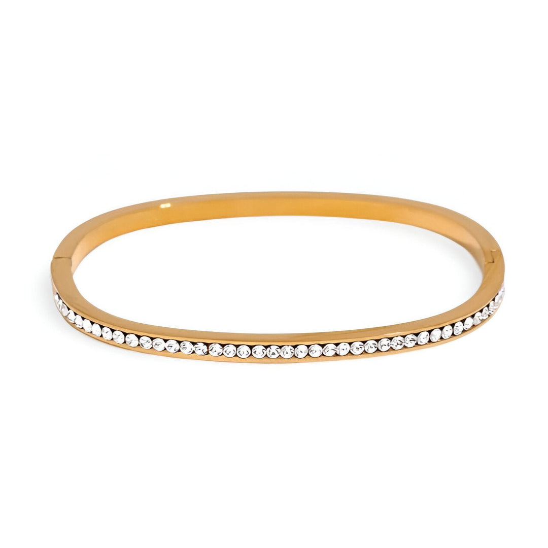 Color Diamond in Gold Bracelet