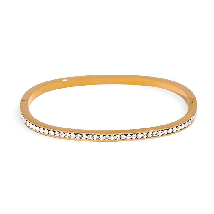 Color Diamond in Gold Bracelet