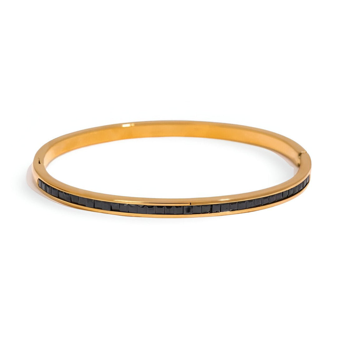 Color Diamond in Gold Bracelet