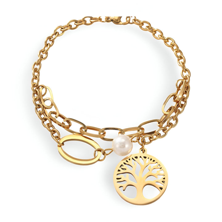 Tree of life with pearl Detail