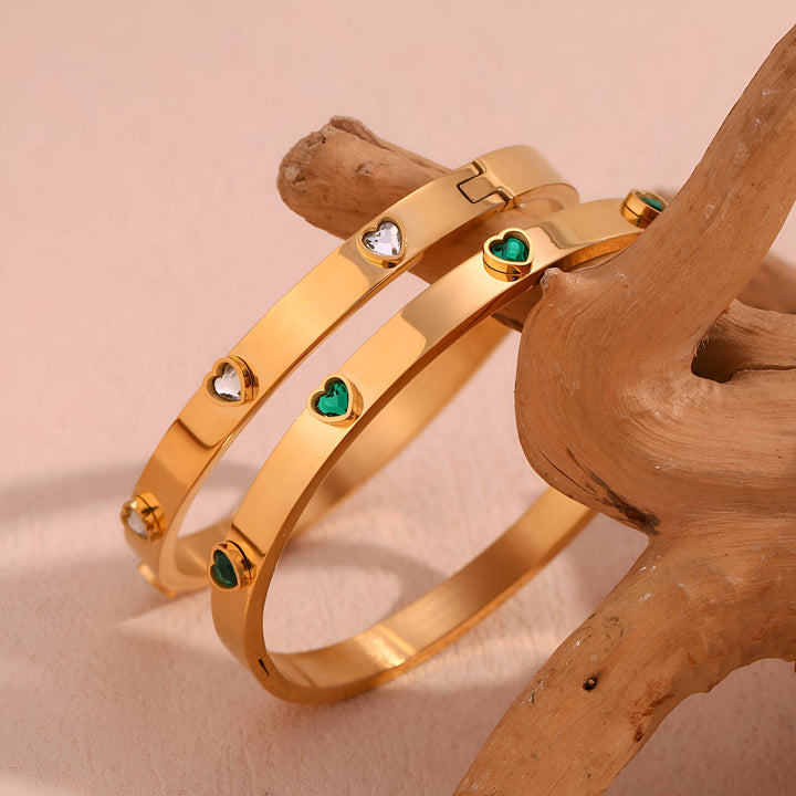Bracelet with hearts