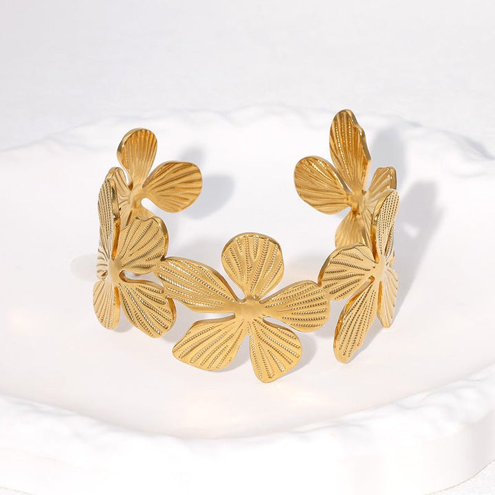 Flower Designed Bracelet