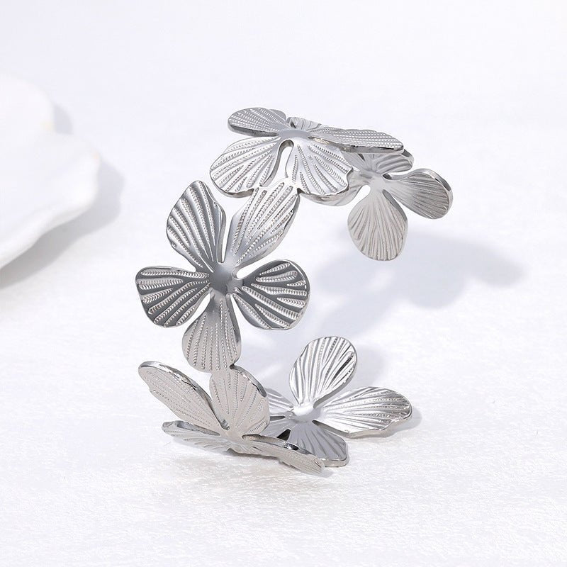 Flower Designed Bracelet