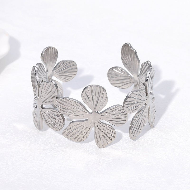 Flower Designed Bracelet