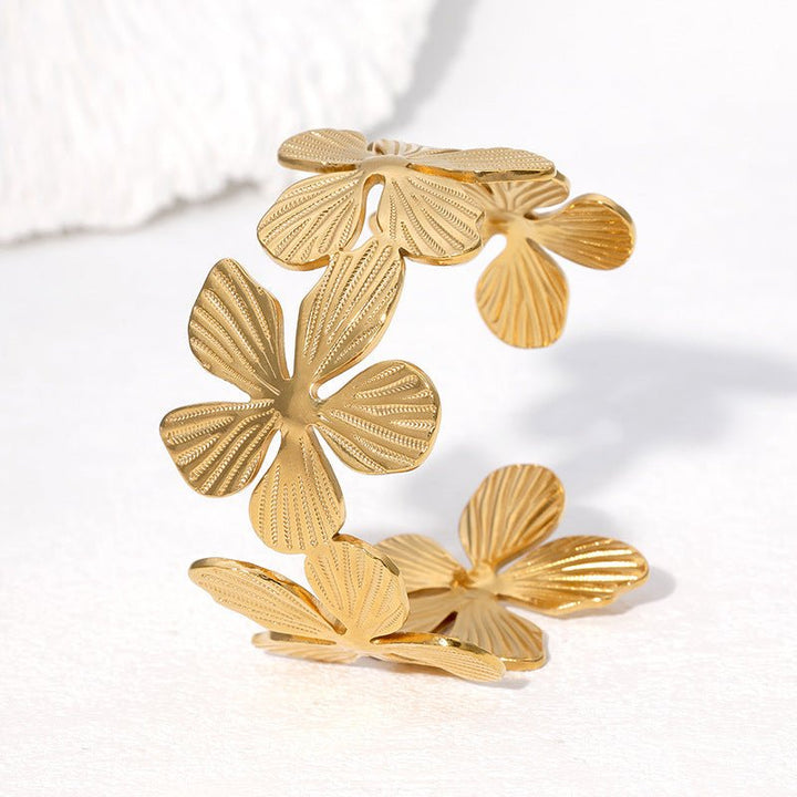 Flower Designed Bracelet