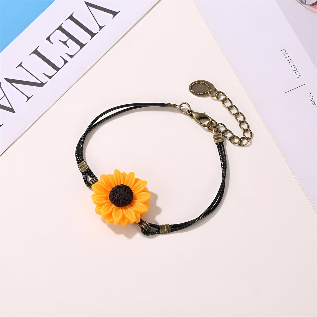 Handmade Bracelet Sunflower