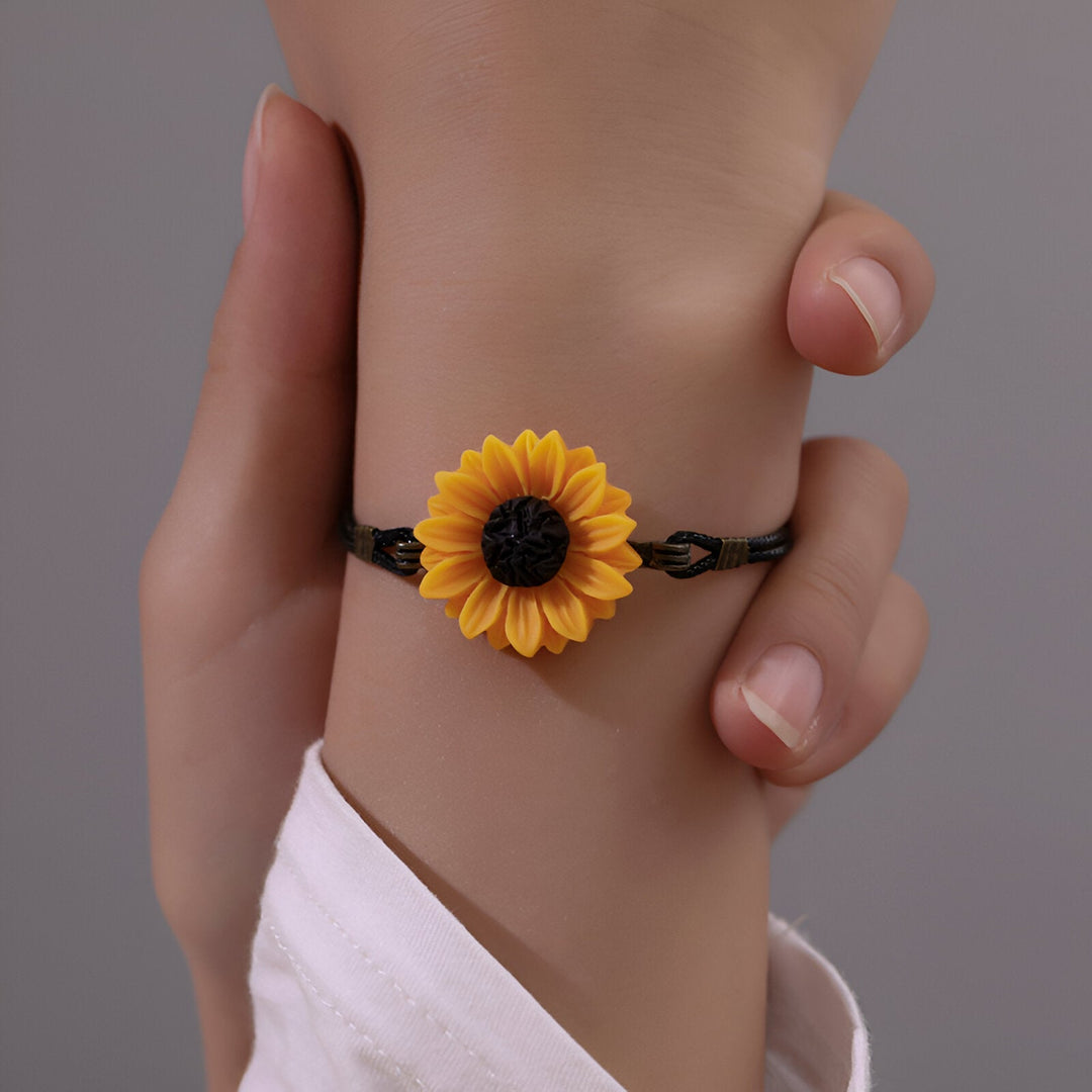 Handmade Bracelet Sunflower