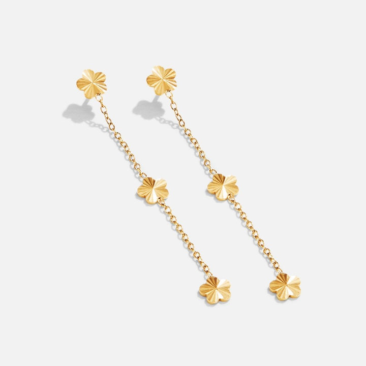 Flower Drop Earrings